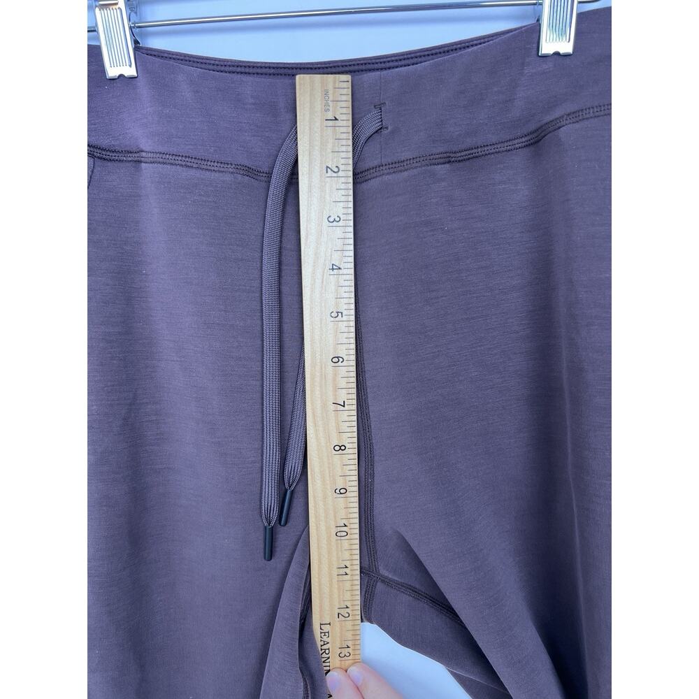 Women’s BYLT Basics Split Hem Joggers‎ Size Small Maroon Red Sweatpants - Picture 8 of 11